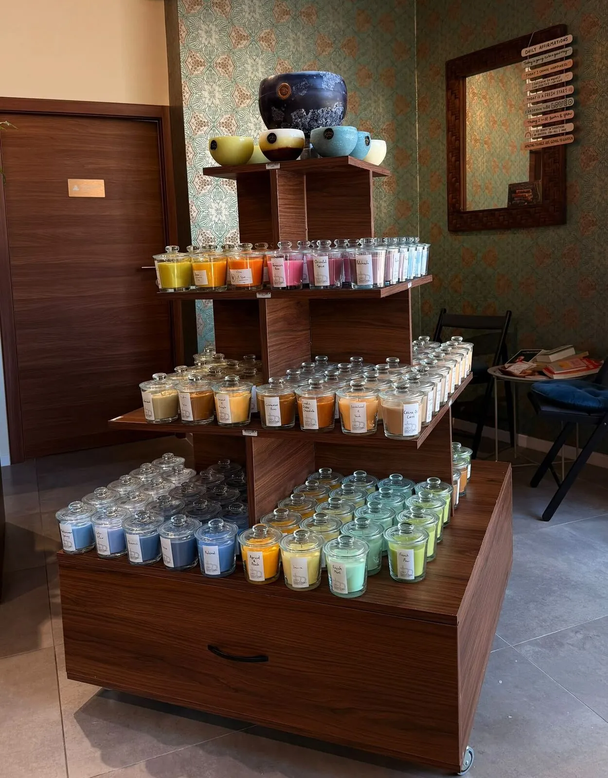 Candle display